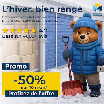 Montreal Mini Storage - Sainte-Julie Promotion